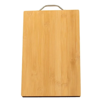 Genérico - Tabla De Madera Bamboo 30X20 Café Tamaño Único