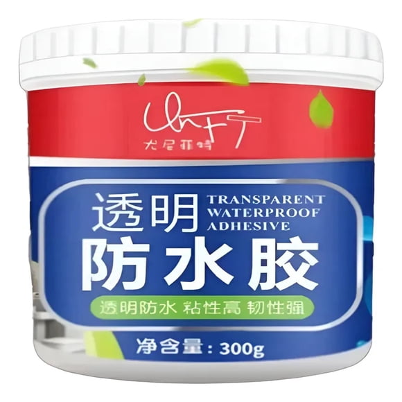 Tapa Gotera Impermeable transparente 300g