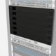 thumbnail image 2 of Paneles de bloqueo Rackstuds 48 cm negro (paquete de 10), 2 of 7