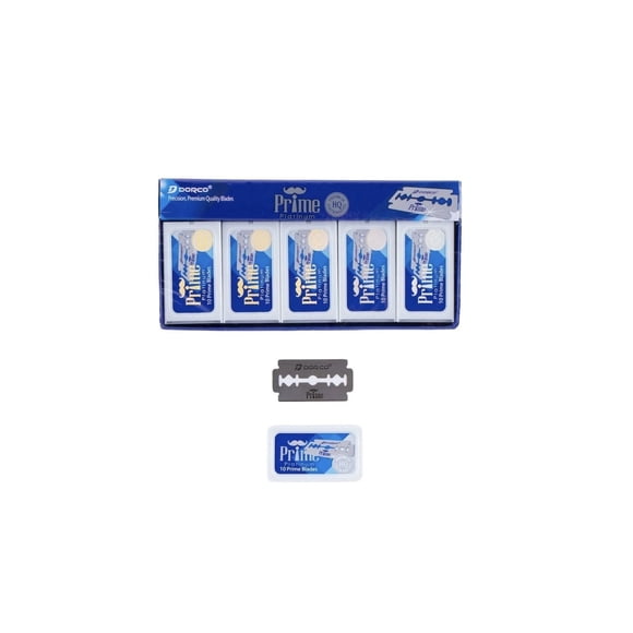 Hojillas Dorco Prime Platinum para Navaja 100 Filos