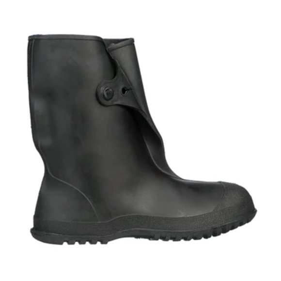 Sobrecalcetín TINGLEY de PVC 25 cm, talla extra grande, negro