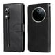thumbnail image 1 of Funda con Cremallera para Google Pixel 9A, Carcasa Cartera de Cuero PU con Soporte y Tarjetero, 1 of 6