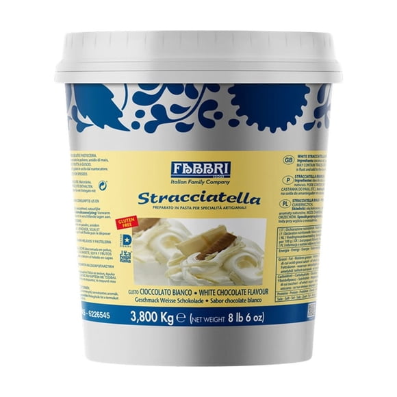 Balde Pasta Concetrada Stracciatella Bianca 3.8 Kg