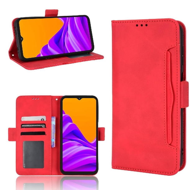 Funda Tipo Billetera FOXDOCK para Samsung Galaxy XCOVER 6 PRO – Tapa Flip con Tarjetero