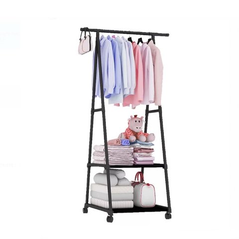Importclick - Perchero Organizador Colgador De Ropa Con Ruedas