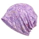 thumbnail image 1 of Hotfix Rhinestone Embossed Lace Beanie Hat, Solid Color Trendy Skull Cap, Lightweight Casual Hair Accessories For Women, 1 of 3