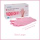 thumbnail image 4 of Guantes de examen McKesson, de nitrilo rosa, sin polvo, talla L 250C, 4 of 7