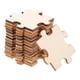 thumbnail image 4 of 200 Piezas De Rompecabezas De Madera En Blanco, Rompecabezas De Dibujo Artístico DIY Para Actividades Grupales, 3 Cm X 3 Cm., 4 of 5