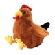thumbnail image 5 of Pollo De Peluche De Juguete, Figura Suave, Muñeco De Peluche Para Niños, Niñas Y Niños, Marrón, 40 Cm, 5 of 5
