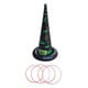 thumbnail image 4 of 5 Conos Deportivos Para Lanzar Anillos De Halloween, Para Suministros Para Fiestas De Halloween Y Eventos, De Color Verde, 4 of 4