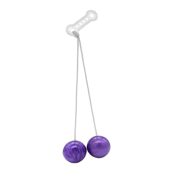 Click Cack Ball Swinging Ball Toys Habilidades Motoras Finas Juguete Sensorial Para Exteriores Violeta