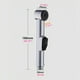 thumbnail image 4 of 1 Set, Handheld Bidet Sprayer For Toilet, Adjustable Water Pressure Control With Bidet Hose For Feminine Wash, Cloth Diaper Bidet Toilet Sprayer, With / Without Hose, 4 of 4