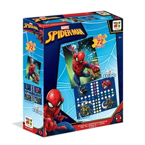 Toyng - 2 En 1 Puzzle 72 + Ludo - Spiderman