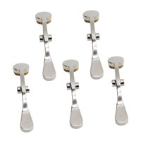 Magideal - Kits De Reparación De Válvulas De Escupida De Trompeta Con Resortes, Tornillos, Llave De Válvula De Drenaje, Piezas De Repuesto De Trombón, Reparación 5 Llaves De Agua.