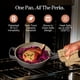 thumbnail image 2 of Utensilios de cocina Our Place Mini Always Pan 8.5 de cerámica con tapa y espátula, 2 of 8