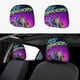 thumbnail image 1 of Fundas para Reposacabezas de Auto Desmarcar Noche de la Zoopocalipsis 2 Piezas, 1 of 6