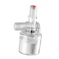Ioensy - Válvula De Control De Nivel De Agua Automática De 1/2"" Para Piscina, Acuario, Tapa Transparente