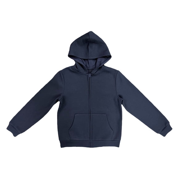 Polerón Básico Niño Navy Azul Talla 16
