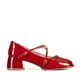 thumbnail image 5 of Zapato Mary Jane Negro PU acharolado Elegante Mujer Weide YL65, 5 of 8