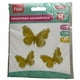 thumbnail image 2 of Topper Mariposas Decorativas Doradas 12 pcs, 2 of 2
