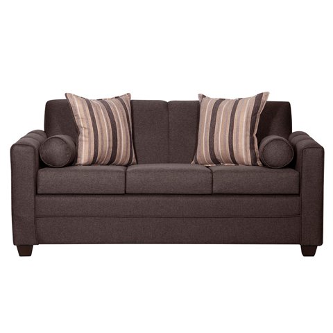 Ruzam Mobel - Sofá 3 Cuerpos Lulu Café