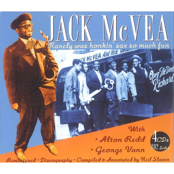 CD Jack Mcvea con Alton Redd y George Vann envuelto en plástico retráctil