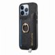 thumbnail image 2 of Funda Magnética para iPhone 16 Pro Max con Billetera y Anillo, Protector Resistente Negro, 2 of 6