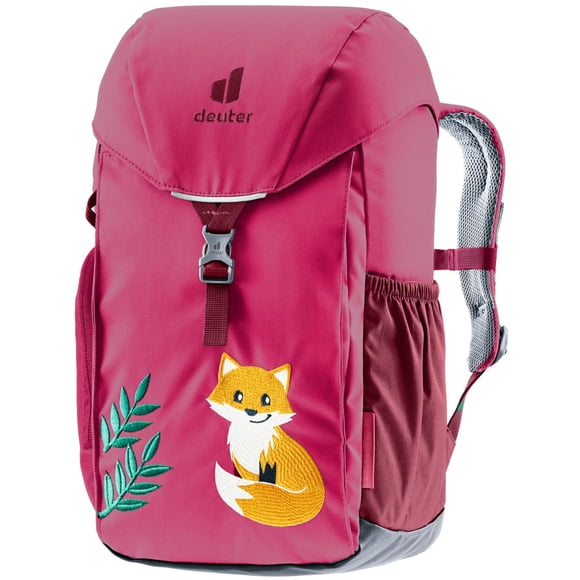 Mochila Deuter Forest Fox de 14 litros para niños, senderismo, color rubí