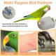 thumbnail image 3 of 4 Pcs Bird Perch Stands Parrot Calcium Perch Beak Grinding Stone Foot Claws Trimmer Parakeet Platform Parrot Chewing Toys For Small Medium Cockatiel (small), 3 of 3