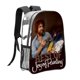 thumbnail image 1 of Bob Ross: El Placer de Pintar Mochila transparente temática, resistente y duradera, bolsa see-through para trabajo, deporte, universidad y viaje, 31 × 43 cm, 1 of 6
