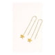 thumbnail image 2 of Aros Cadenas Oro 18k 3cm Colgantes 1.5gr Regalo Mujer, 2 of 15