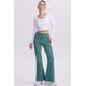 thumbnail image 4 of Jeans Mujer Flare Color Line Verde Agua, 4 of 4