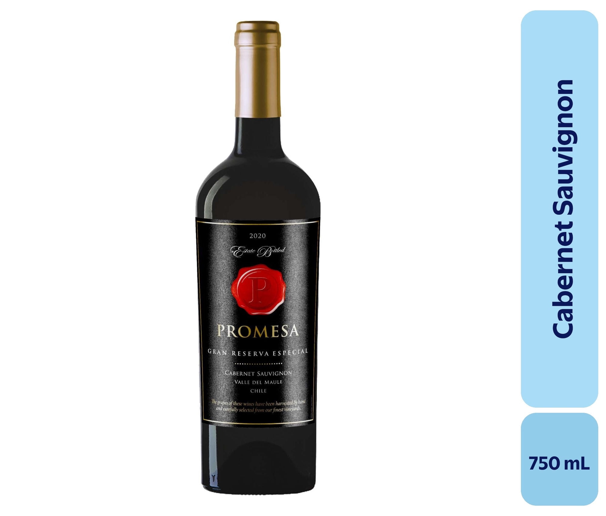 Vino Cabernet Sauvignon Botella 750 mL Promesa