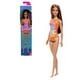 thumbnail image 1 of Muñeca Barbie playa traje de baño naranja flores tropicales, 1 of 7