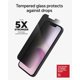 thumbnail image 4 of Protector de pantalla ZAGG Glass Elite Privacy 360 para Apple, 4 of 8