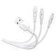 thumbnail image 1 of Cable Triple Carga Rápida Micro Usb Tipo C Lightning 3 En 1, 1 of 1