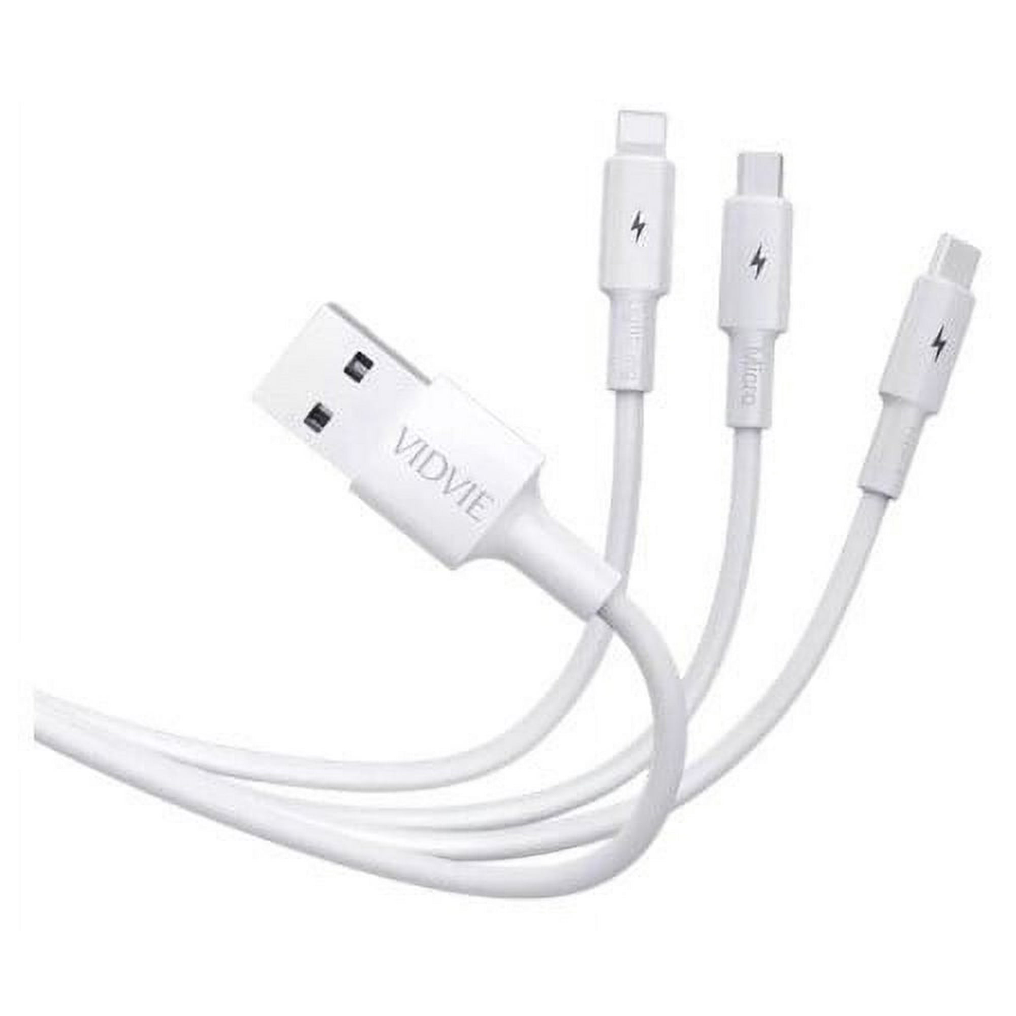 Irm - Cable Triple Carga Rápida Micro Usb Tipo C Lightning 3 En 1
