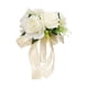 thumbnail image 2 of Arreglo Elegante Del Ramo De La Novia De La Boda Para La Decoración Del Partido De La Iglesia Blanco, 2 of 5