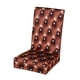 thumbnail image 3 of Funda Elástica Elástica Extraíble Cuna Corta Silla De Asiento Cubierta-marrón, 3 of 3