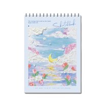 Bothyi - Cuaderno De Bocetos De 45 Hojas, Diario De Bocetos Con Acuarela Para Pintores, Artistas Viajeros, Estilo B