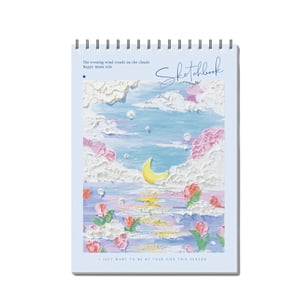 Bothyi - Cuaderno De Bocetos De 45 Hojas, Diario De Bocetos Con Acuarela Para Pintores, Artistas Viajeros, Estilo B