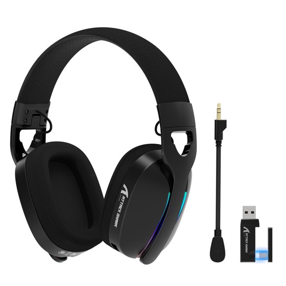 Auriculares gaming Yindiao Attack Shark L90 RGB Inalámbricos