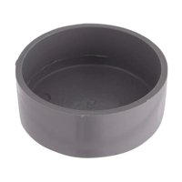 Pvc - Tapa Gorro Sanitario Gris 50Mm -