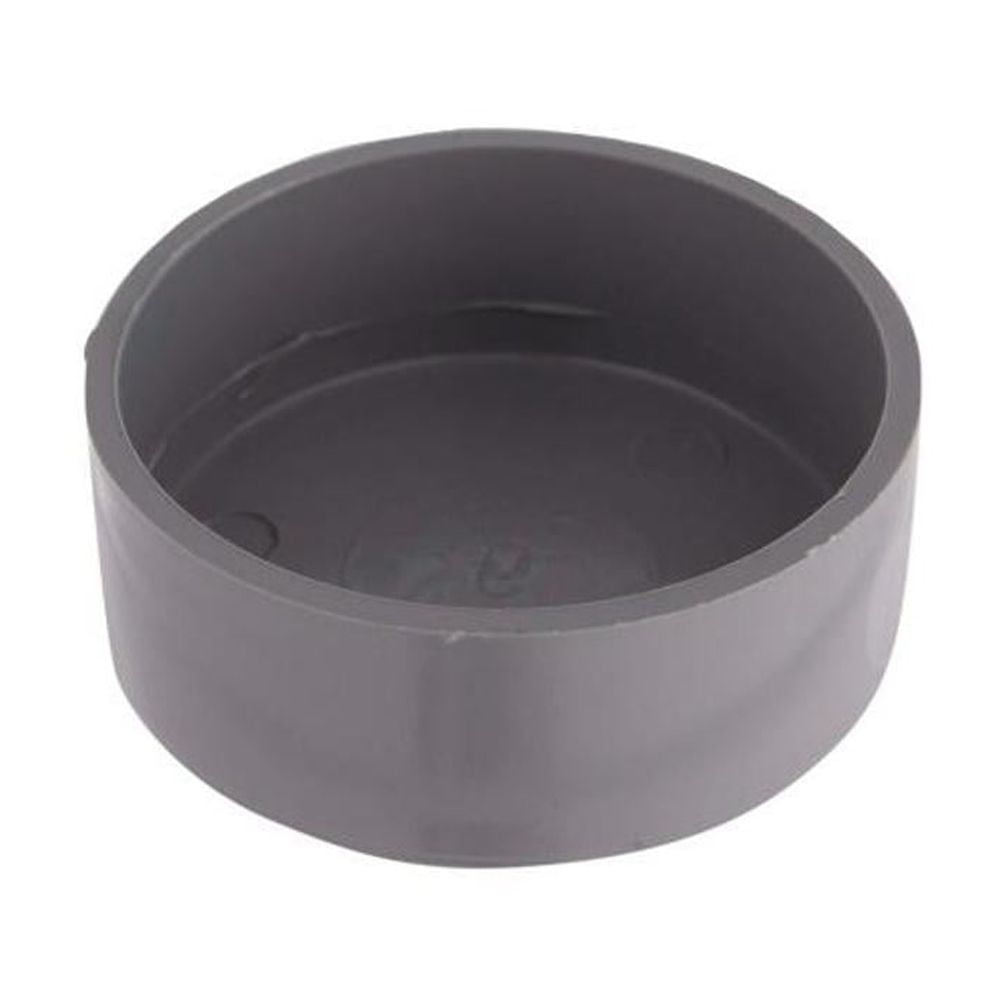 Pvc - Tapa Gorro Sanitario Gris 50mm -