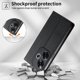thumbnail image 2 of Funda Tipo Cartera de Cuero Sintético para XIAOMI POCO F6 Bloqueo RFID, con Ranuras para Tarjetas y Bolsillo para Efectivo, Cierre Magnético Fuerte Negro, 2 of 4