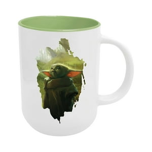 Taza Cappucino Star Wars Grogu Brush Badge 473 Ml