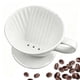 thumbnail image 1 of Cafetera de goteo NBYHZLS de cerámica para pour over, blanca, 1 of 7