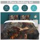 thumbnail image 5 of Attack On Titan Quilt Set Thicken Soft 3 Pieces Bedding Set All Season Duvet Cove with 2 Pillowcases for Adult Women Girls Teens Home Room Decor, 5 of 5