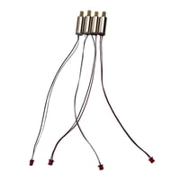 Bothyi - Motor De Quadcopter E58 Con Terminales Reemplazos Plegables Motor De Modificación 4 Piezas