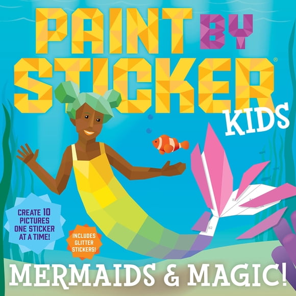 Pintura adhesiva Workman Paint de Sticker Kids Mermaids
